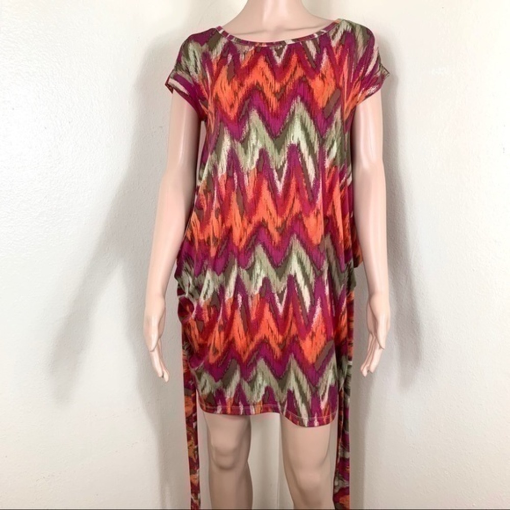 Michael Kors Women’s Knees Dress orange pink P/S